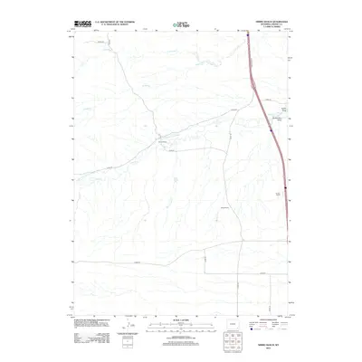 2012 Map of Nimmo Ranch, 2012 Print