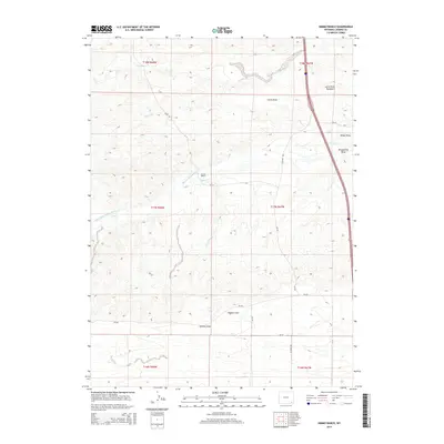 2015 Map of Nimmo Ranch, 2015 Print