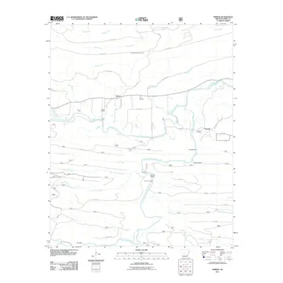2011 Map of Nimrod, 2011 Print