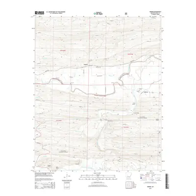 2014 Map of Nimrod, 2014 Print