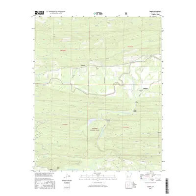 2017 Map of Nimrod, 2017 Print
