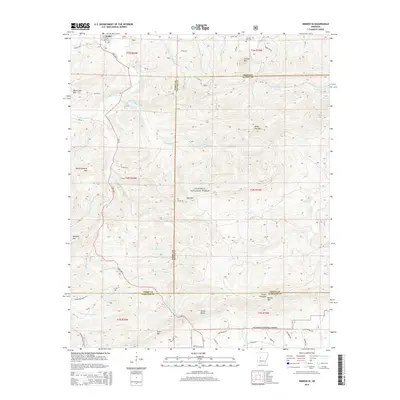 2014 Map of Nimrod SE, 2014 Print