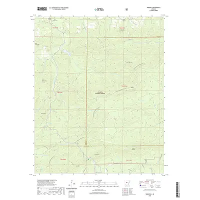 2020 Map of Nimrod SE, 2020 Print