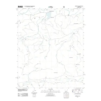 2011 Map of Nimrod SW, 2011 Print