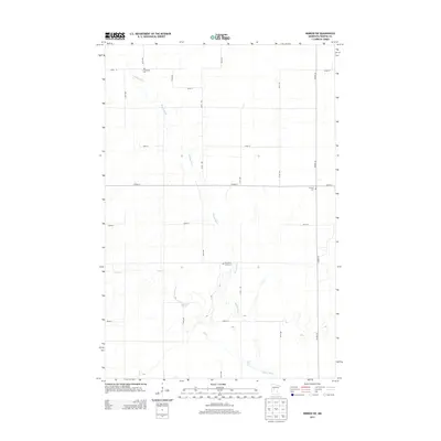 2013 Map of Nimrod SW, 2013 Print