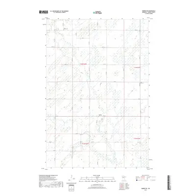 2019 Map of Nimrod SW, 2019 Print