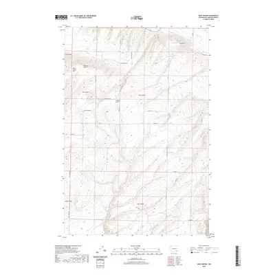 2020 Map of Nine Canyon, 2020 Print