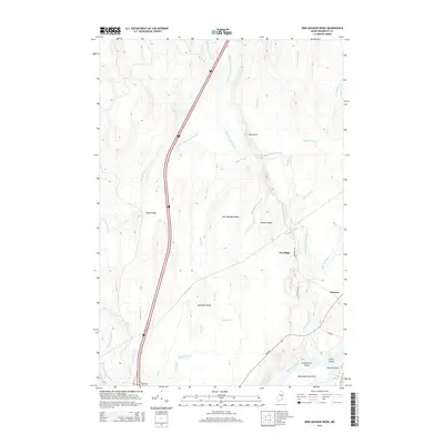 2014 Map of Nine Meadow Ridge, 2014 Print