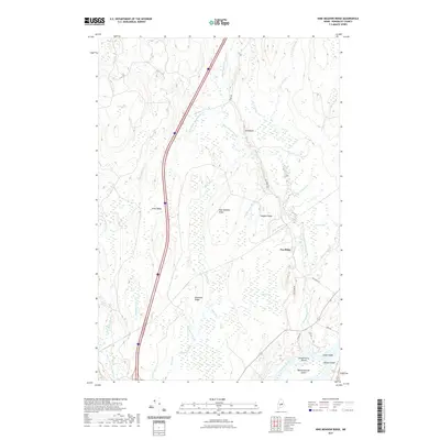 2021 Map of Nine Meadow Ridge, 2021 Print