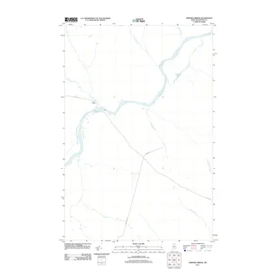 2011 Map of Ninemile Bridge, 2011 Print