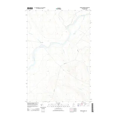 2014 Map of Ninemile Bridge, 2014 Print