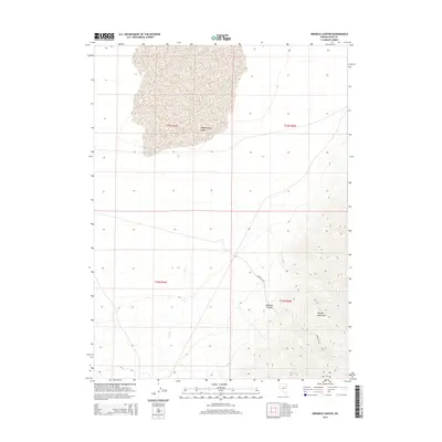 2014 Map of Ninemile Canyon, 2014 Print