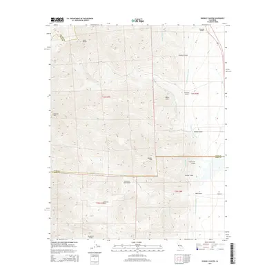 2015 Map of Ninemile Canyon, 2015 Print