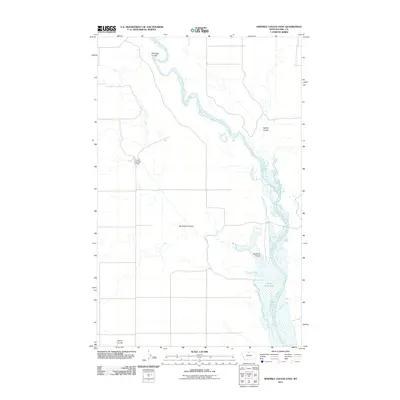 2011 Map of Ninemile Coulee East, 2011 Print