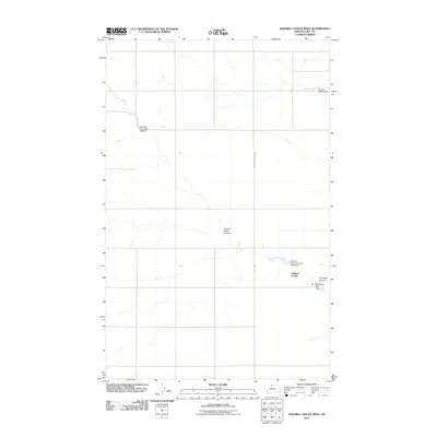2011 Map of Ninemile Coulee West, 2011 Print