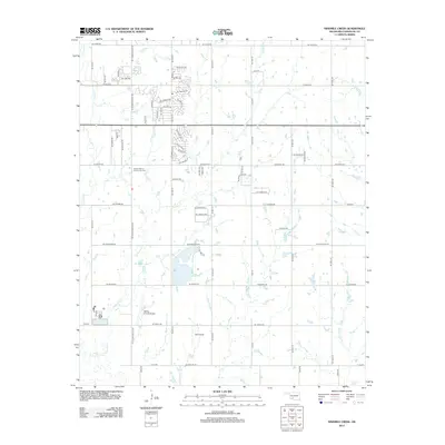 2012 Map of Ninemile Creek, 2012 Print