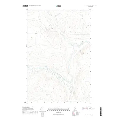 2018 Map of Ninemile Deadwater, 2018 Print