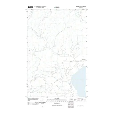 2011 Map of Ninemile Flat, 2011 Print