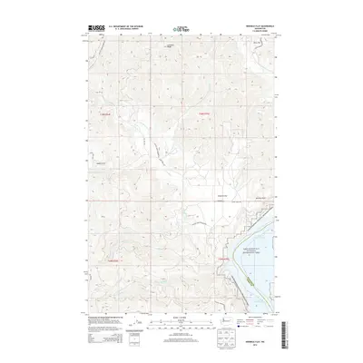2014 Map of Ninemile Flat, 2014 Print