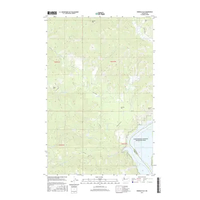 2017 Map of Ninemile Flat, 2017 Print