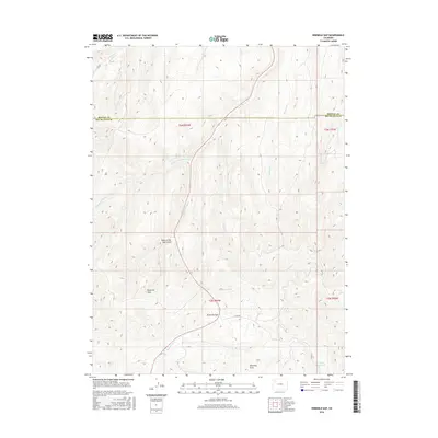 2016 Map of Ninemile Gap, 2016 Print