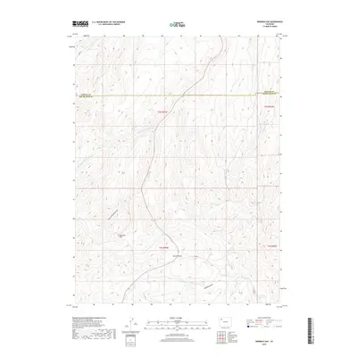 2019 Map of Ninemile Gap, 2019 Print