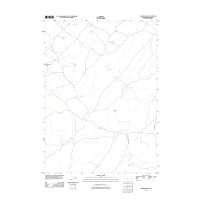 2012 Map of Ninemile Hill, 2012 Print