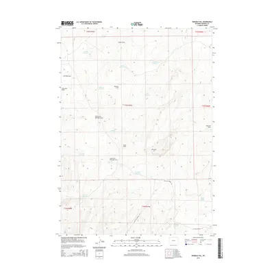 2015 Map of Ninemile Hill, 2015 Print
