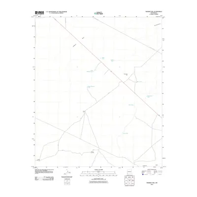 2010 Map of Ninemile Hill, 2010 Print