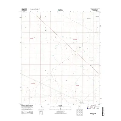 2013 Map of Ninemile Hill, 2013 Print