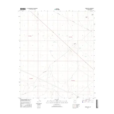 2017 Map of Ninemile Hill, 2017 Print