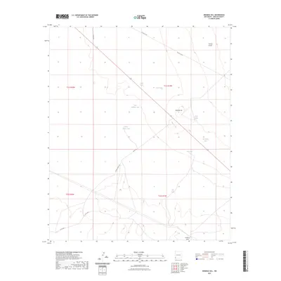 2023 Map of Ninemile Hill, 2023 Print