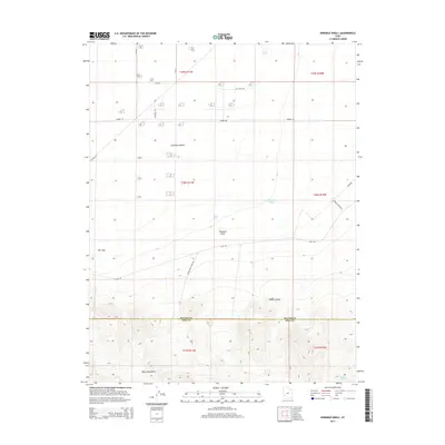 2014 Map of Ninemile Knoll, 2014 Print