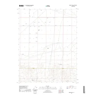 2020 Map of Ninemile Knoll, 2020 Print