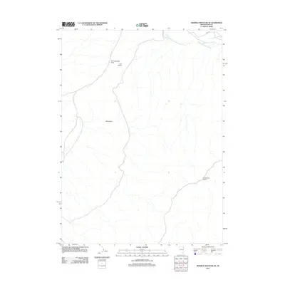 2012 Map of Ninemile Mountain NE, 2012 Print