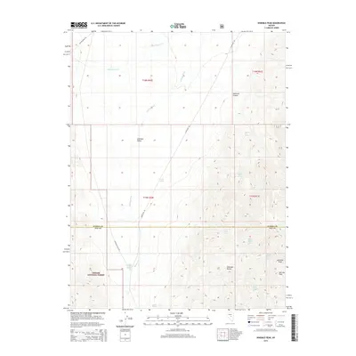 2015 Map of Ninemile Peak, 2015 Print