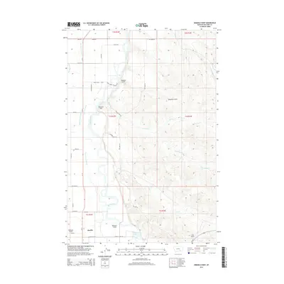 2014 Map of Ninemile Point, 2014 Print