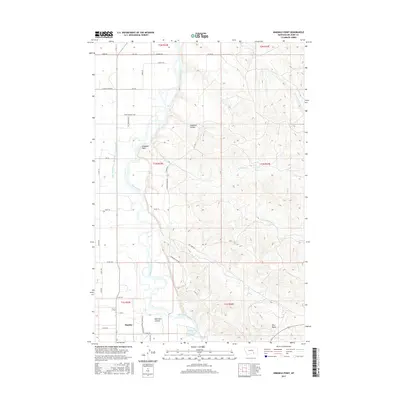 2017 Map of Ninemile Point, 2017 Print