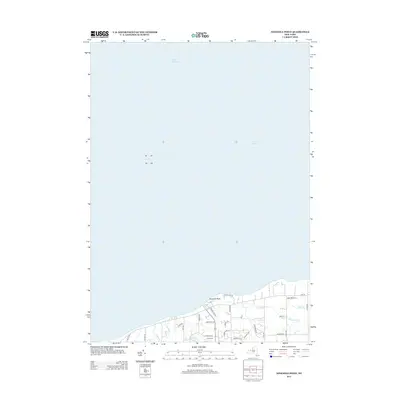 2013 Map of Ninemile Point, 2013 Print