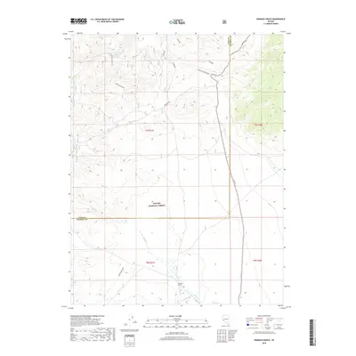 2018 Map of Ninemile Ranch, 2018 Print