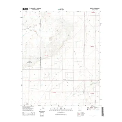 2014 Map of Ninemile Seep, 2014 Print