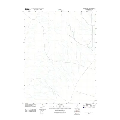 2012 Map of Ninemile Well NW, 2012 Print