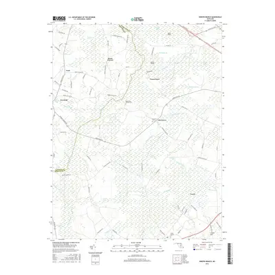 2016 Map of Ninepin Branch, 2016 Print