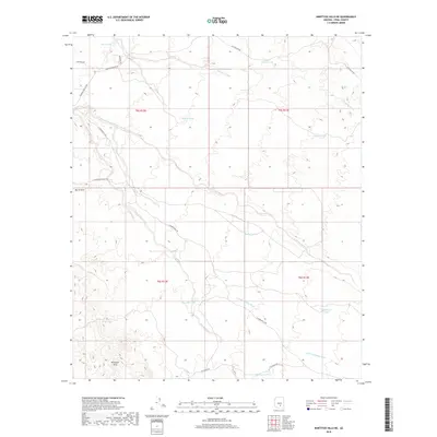 2018 Map of Ninetysix Hills NE, 2018 Print