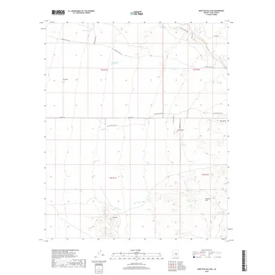 2018 Map of Ninetysix Hills NW, 2018 Print
