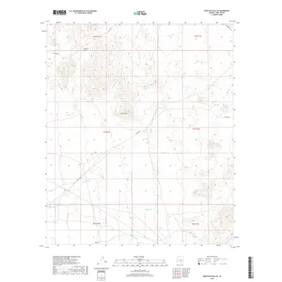 2018 Map of Ninetysix Hills SE, 2018 Print