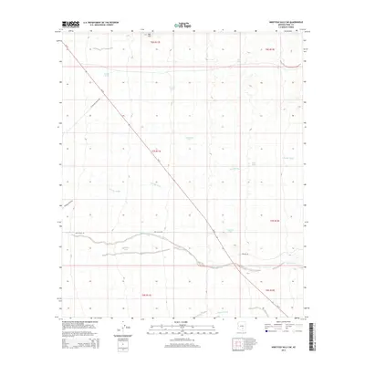 2014 Map of Ninetysix Hills SW, 2014 Print