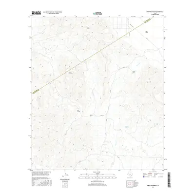 2016 Map of Ninetysix Ranch, 2016 Print