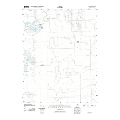 2010 Map of Nineveh, 2010 Print