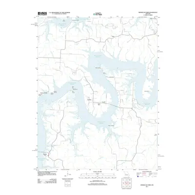 2011 Map of Ninnescah Park, 2011 Print